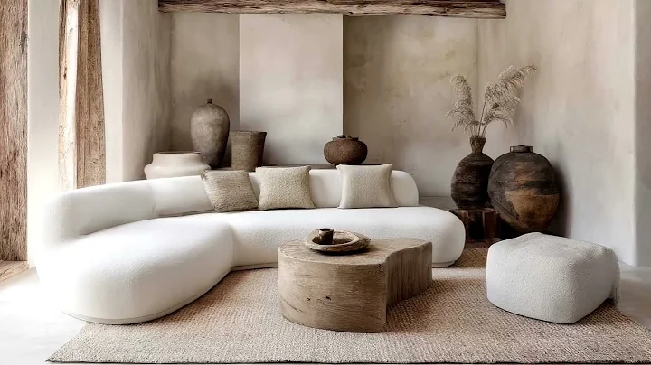 ELEGANT AXEL VERVOORDT INSPIRED WABI-SABI INTERIORS DESIGNED FOR MINIMAL SERENE SEASONAL HOME LIVING