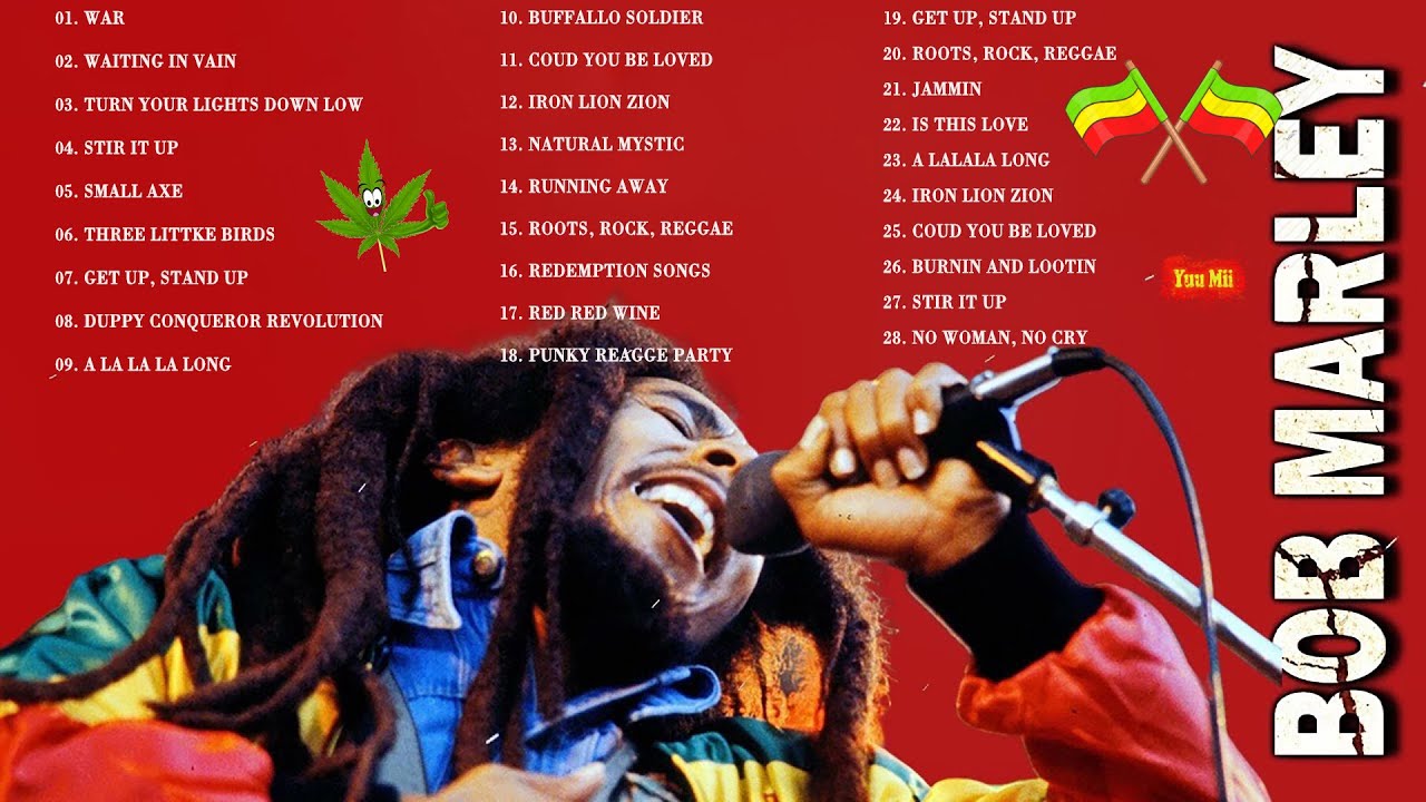 BOB MARLEY REMIX SONGS 2023 - REGGAE MUSIC MIX - BEST ENGLISH