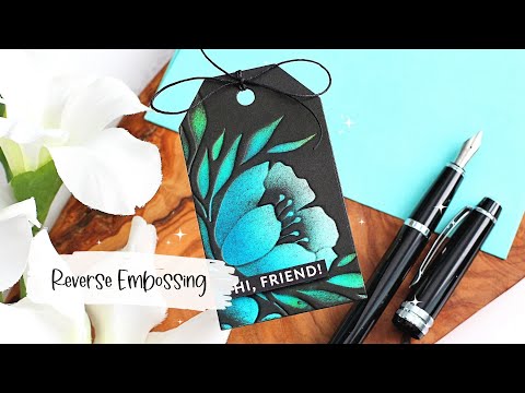 Use the Back of Embossing Folders! | The Card Grotto