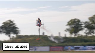 Global 3D 2019: Henrik Clausen, Trex 600N Nitro