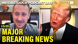LIVE: MeidasTouch RESPONDS to MAJOR BREAKING NEWS - 1/5/26
