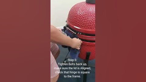 How to Adjust Your Kamado Bono Grill Lid
