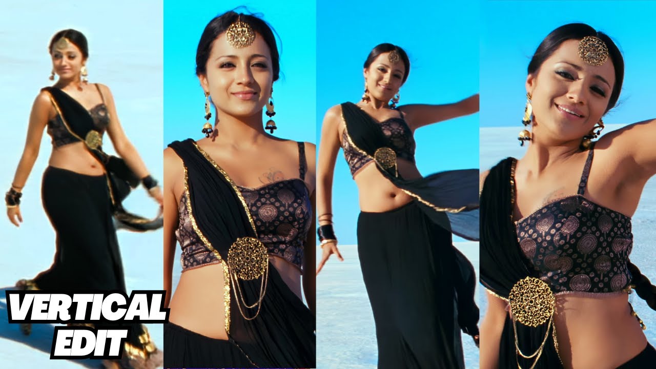 TRISHA Vertical Edit | Trisha Krishnan Siragugal Vanthathu Song Edit And Details