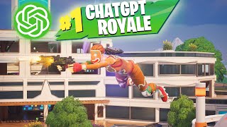 How Would ChatGPT Win In The New Fortnite Season?