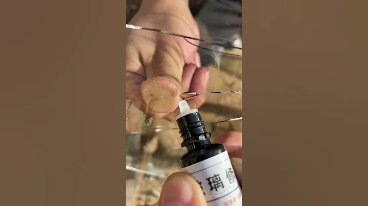 How to Use a Glass Repair Kit - Fix Cracked Windows Like a Pro!  #automobile #diy #art #cartok