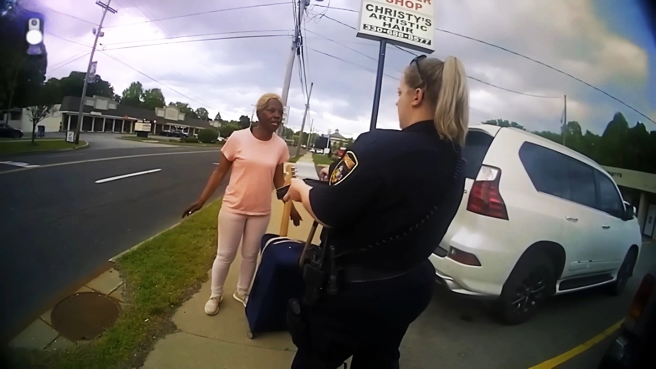 Angry Woman FLIPS OUT Over Jaywalking Citation - Bodycam Footage