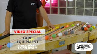 LARP - Pfeile Bögen Polsterköpfe - LARP Video Special | BOGENSPORT BEIER