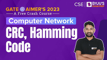 Voorbereiding op GATE Computer Science (CSE) 2023 | Computernetwerk | CRC, Hamming Code | BYJU