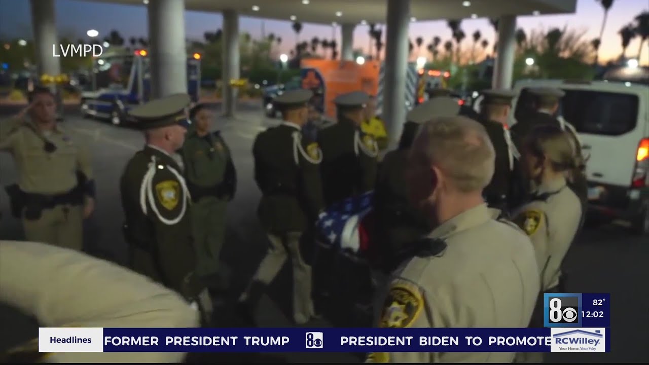 Las Vegas police officer killed in shooting after responding to ...
