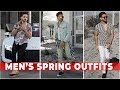 3 EASY SPRING OUTFITS FOR MEN 2018 | Men's Festival Fashion & Style Lookbook | Alex Costa