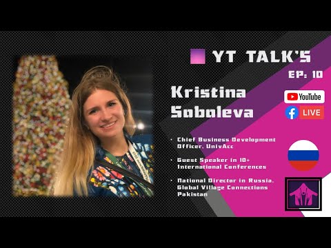 YT Talks Ep: 10 | Kristina Soboleva | Youth Leadership for a Sustainable World