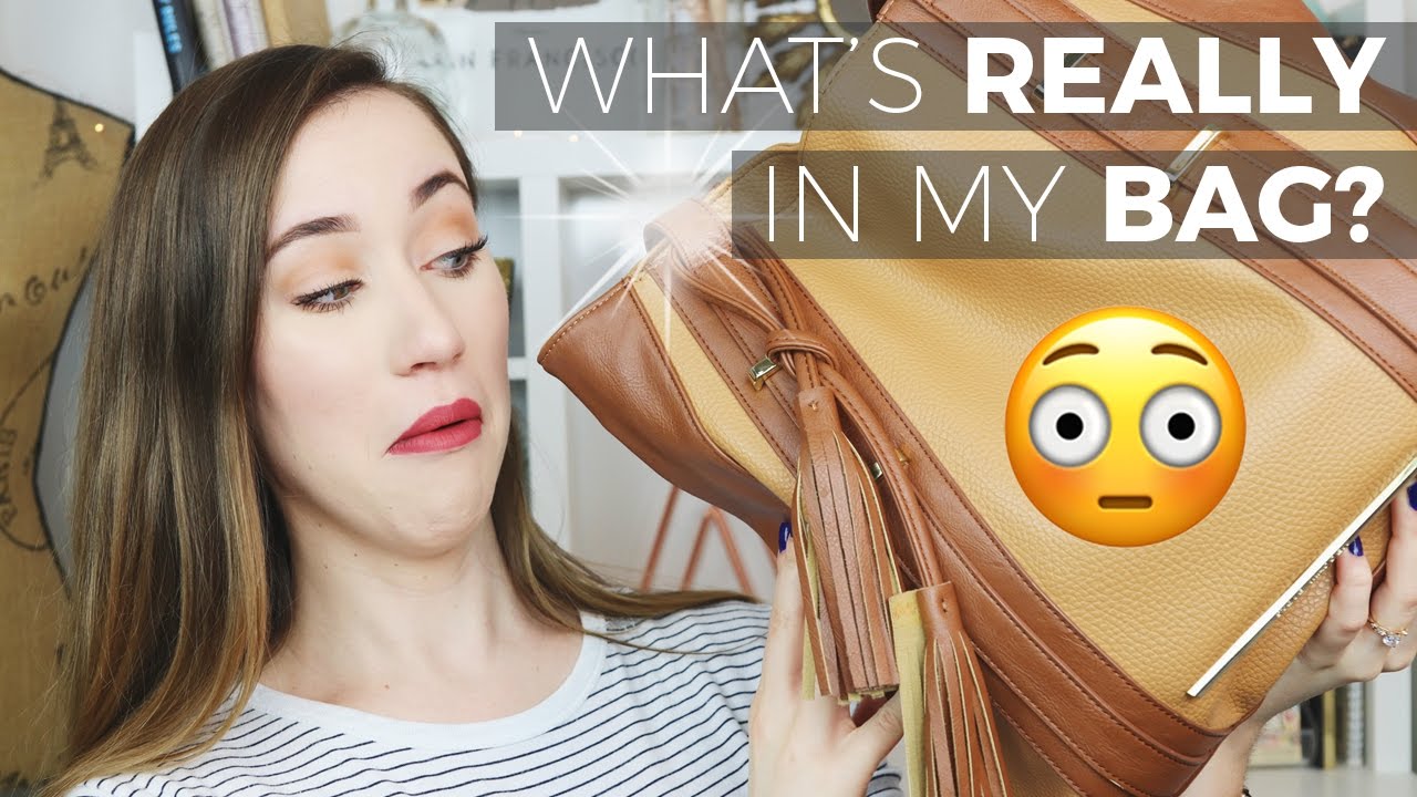 WHAT'S IN MY BAG?! (HONEST EDITION) | ALLIE G BEAUTY