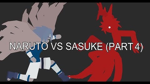 The Unbelievable Fight! Sasuke vs Naruto Animation (PART 4)!