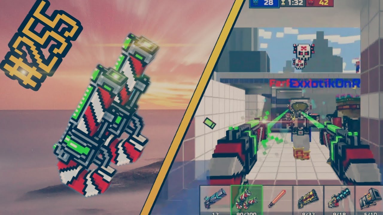 Pixel gun 3d. {#255} Peppermint Guardians [Review]. - YouTube