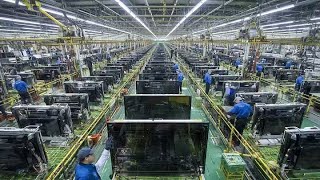 How Televisions Are Made From Millions of Components Inside China's Massive Factory