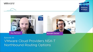 Feature Friday Episode 44 - VCD NSX T Northbound Routing