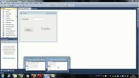 Tutorial Dasar Penggunaan Visual Basic 2010