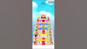 Pancake Run All Levels Gameplay Android and IOS #short level 255 🥞🥞🍎🍌
