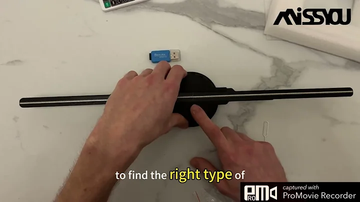 Missyou 3D Hologram Fan User Guide