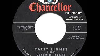 Video-Miniaturansicht von „1962 HITS ARCHIVE: Party Lights - Claudine Clark“