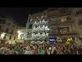 Castellers de Vilafranca - Primer 10d8 de la història - Sitges 2019