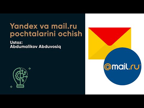 Video: Mail.ru Va Yandex.Money Elektron To'lov Tizimlarining Kartalarini Ko'rib Chiqish