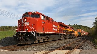 : FRESHLY PAINTED! CP 8074 at Palgrave (MAY 7, 2024)