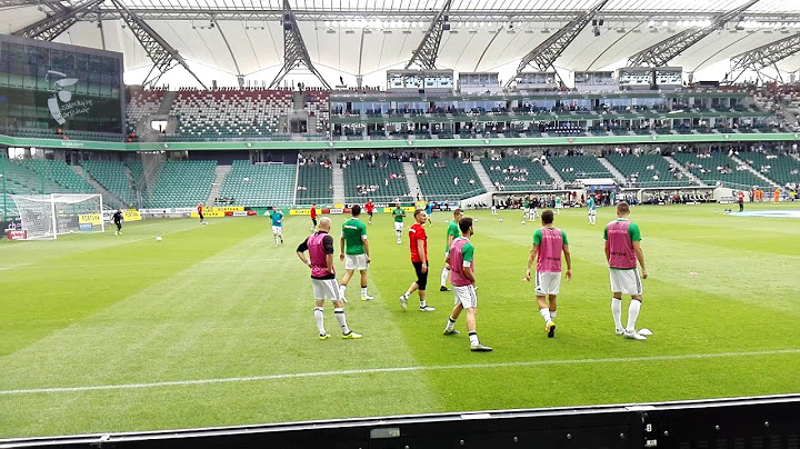 Legia - Zagłębie. Jędrzejczyk vs kibice Legii.