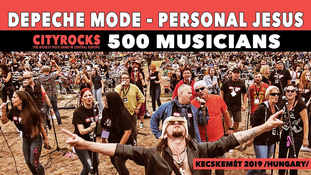 Metallica Enter Sandman 500 Musicians Rock Flashmob Cityrocks Cover Official Youtube