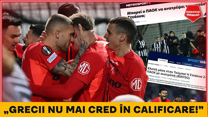 Presa din Grecia A LUAT FOC dupa PAOK - FCSB 1-2: „S-AU BAGAT CU FUNDUL IN POARTA!”