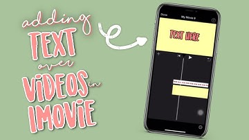 How to Add Text over your Videos in iMovie on iPhone | Kayla’s World