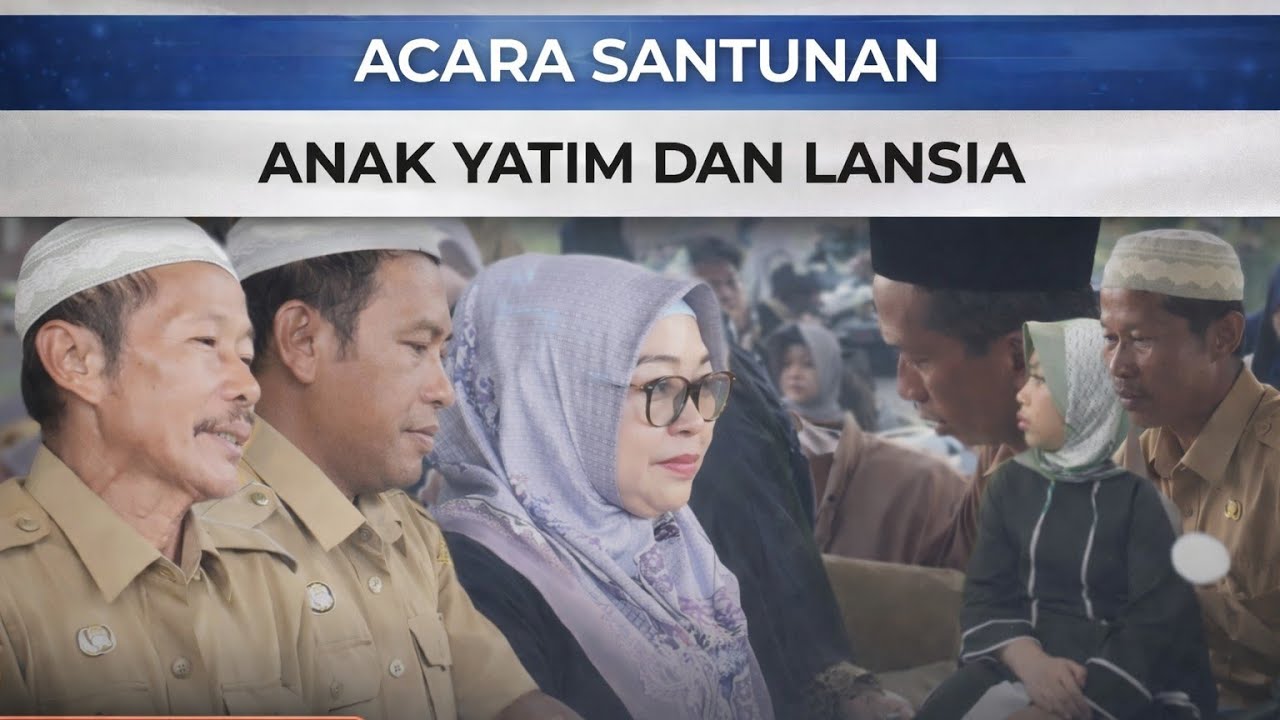 Sukadamai : Pemdes Sukadamai Dramaga Bogor Adakan Santunan Anak Yatim Dan Lansia 