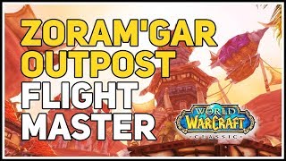 Zoram'gar Outpost Ashenvale Flight Master WoW Classic