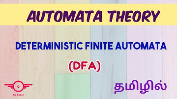 Deterministic Finite Automata | DFA | Toc | Automata Theory | tamil #gvspace #dfatamil #toctamil