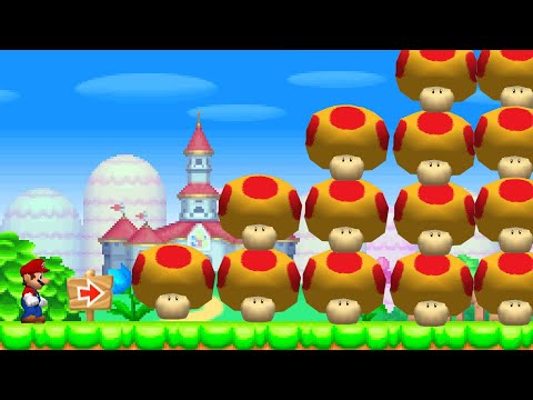 Can Mario Collect 999 Mega Mushrooms In New Super Mario Bros DS