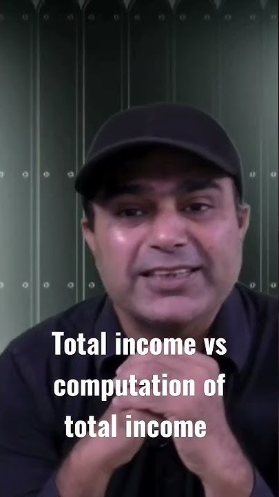 Difference Between Total Income And Computation Of Total Income YouTube difference-between-total-income-and-computation-of-total-income-youtube