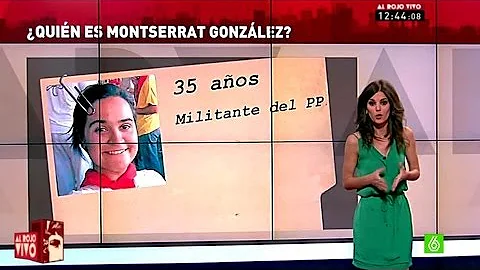 Isabel Carrasco - Montserrat Triana Martnez, joven...