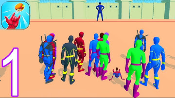 Bad Spider Thief - Gameplay Walkthrough Part 1 Levels 1-12 Day 1 - 12 (Android,iOS)