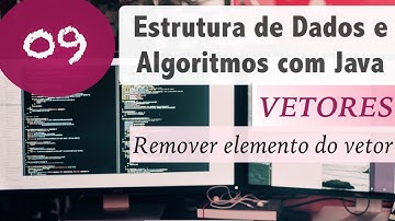Estrutura de Dados e Algoritmos com Java #09: Vetores e Arrays: Remover elemento