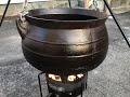 Preparing A 15 Gallon Cast Iron Cauldron