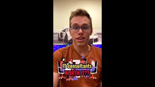 Is I.T. Consulting REALLY Worth IT?? #shorts