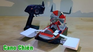 🚩HD Cách Tự Chế Thuyền Cano Chiến - Cực Kỳ Bá Đạo 🚤 AIRBOAT RC