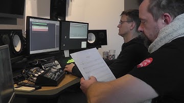 Making Ash of Gods - Music recoding session