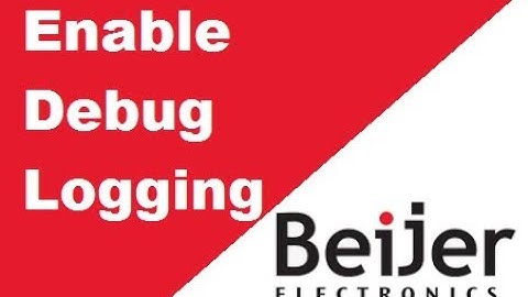 Beijer QTERM - Debug Logging