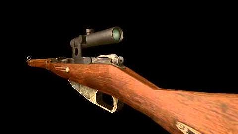 CoD2 B2F Mosin-Nagant M1891/30 + PU clear version (work in progress)