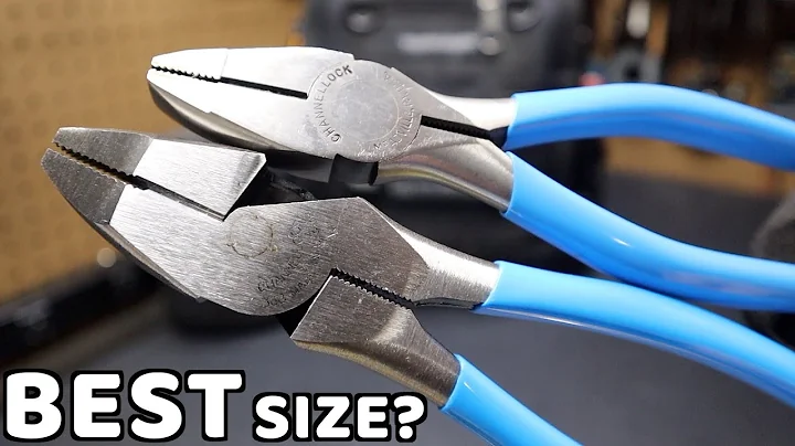 Best Linemen Size? Channellock 368 Linemen's Pliers
