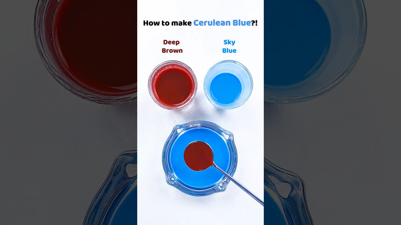 How to make Cerulean Blue?! 