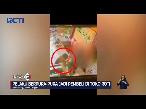 Aksi Percobaan Pemerkosaan di Toko Roti di Semarang Terekam CCTV #SeputariNewsSiang 15/09