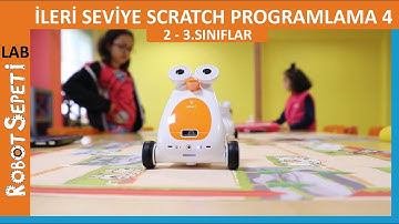7. RobotSepeti İleri Seviye Scratch Blok Programlama Eğitimi 4 (2 - 3.Sınıflar) - Albert Robot