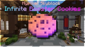 How to get INFINITE BOOSTER COOKIES on Hypixel Skyblock!